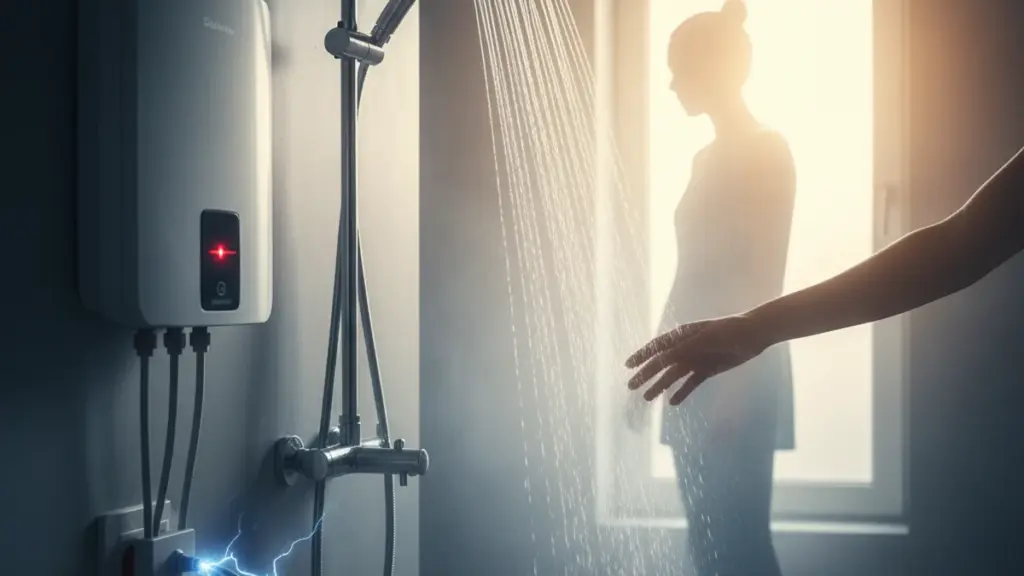 Eingeschalteter Boiler beim Duschen? 5 versteckte Gefahren